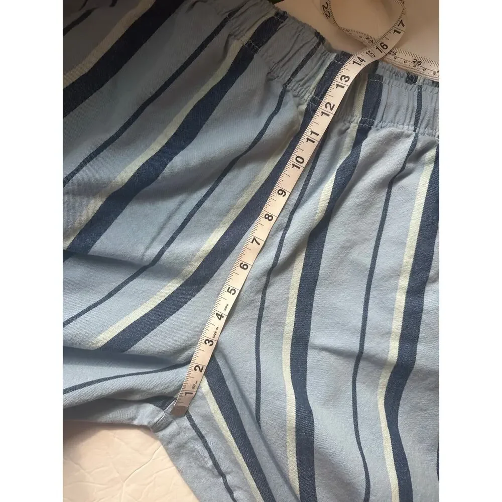 Urban Outfitters Striped Elastic Waist Pants - Size M